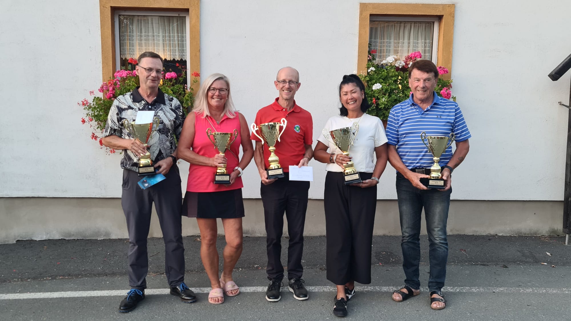 Glückwunsch den Clubmeistern